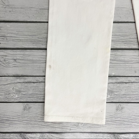 St. John’s Sport White Studded Back Pocket Jeans - Picture 7 of 8